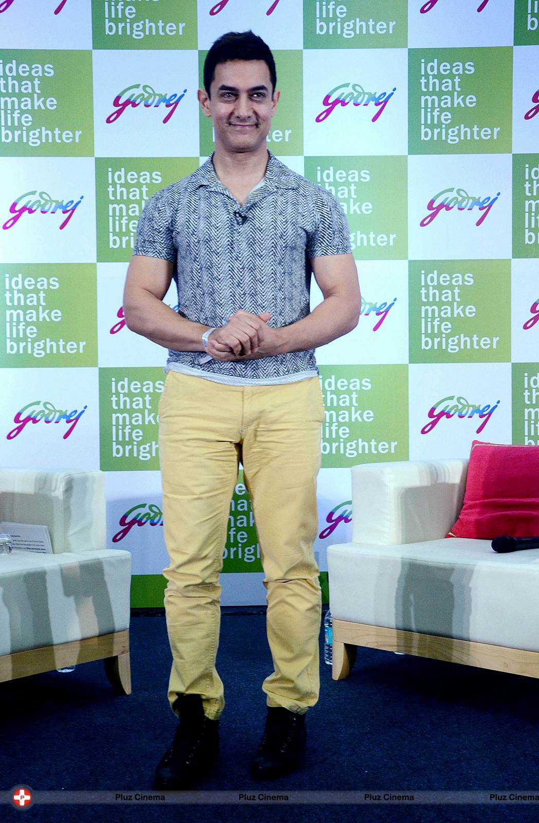 Aamir Khan - Aamir Khan interaction with Godrej Group Photos | Picture 529748