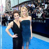 Charlize Theron  cast walk special Prometheus blue carpet in London