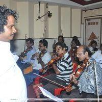 En Peyar Kumarasamy Movie Song Recording Stills