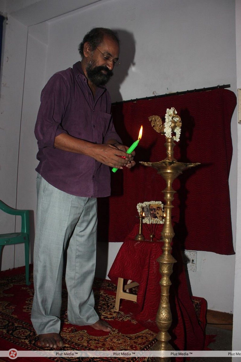 S. P. Jananathan - Director Jananathan Inaugurate Saraswathi acting Institute Stills. | Picture 252771