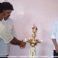 Vijay and Prabhu At Appa Family Restaurant  Opening Stills.