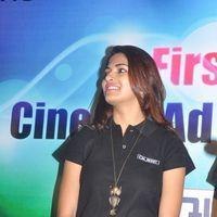 Parvathy Omanakuttan - First Ever Cinema Ad SMS Contest on Qube Cinema Network Stills