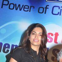 Parvathy Omanakuttan - First Ever Cinema Ad SMS Contest on Qube Cinema Network Stills | Picture 221068