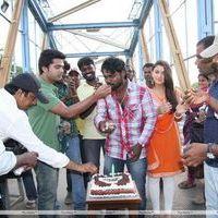 Simbu Celebrates Director Vijay Chandar Birthday at Vaalu Shooting Spot stills | Picture 221154