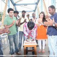 Simbu Celebrates Director Vijay Chandar Birthday at Vaalu Shooting Spot stills | Picture 221155