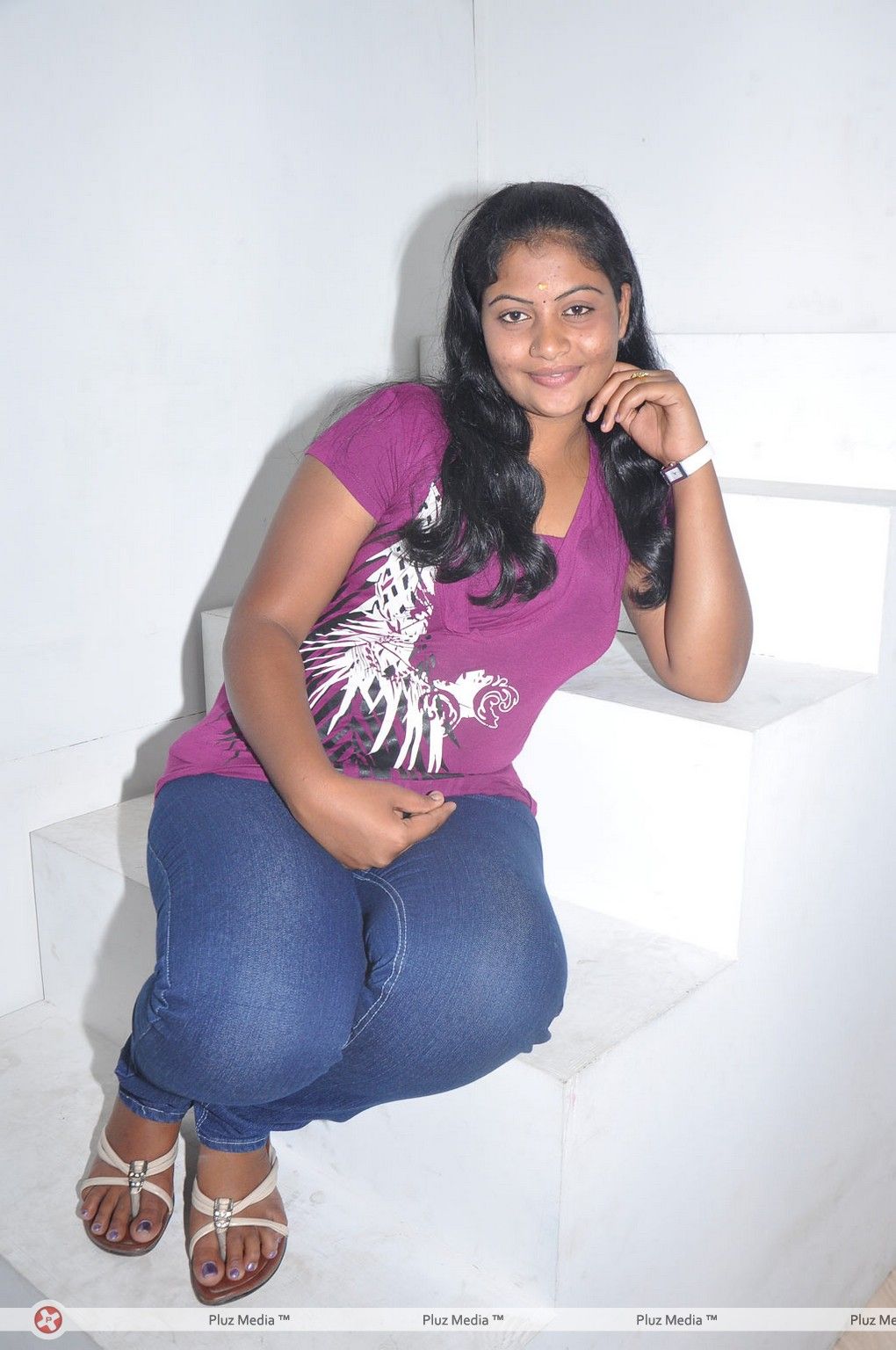 Sridevi (Actress) - Anja Koottam Movie Team Interview Stills | Picture 221013