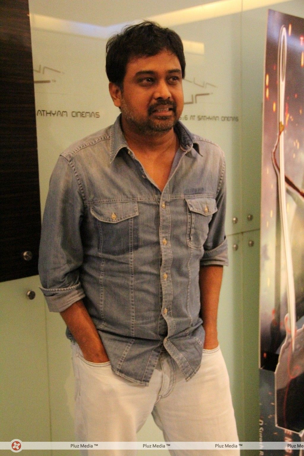 N. Linguswamy (Director) - Naan Ee Premiere Show at Satyam Stills | Picture 223481