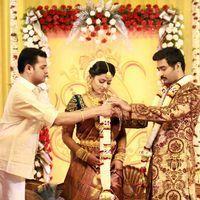 Sneha and Prasanna Wedding Reception Stills
