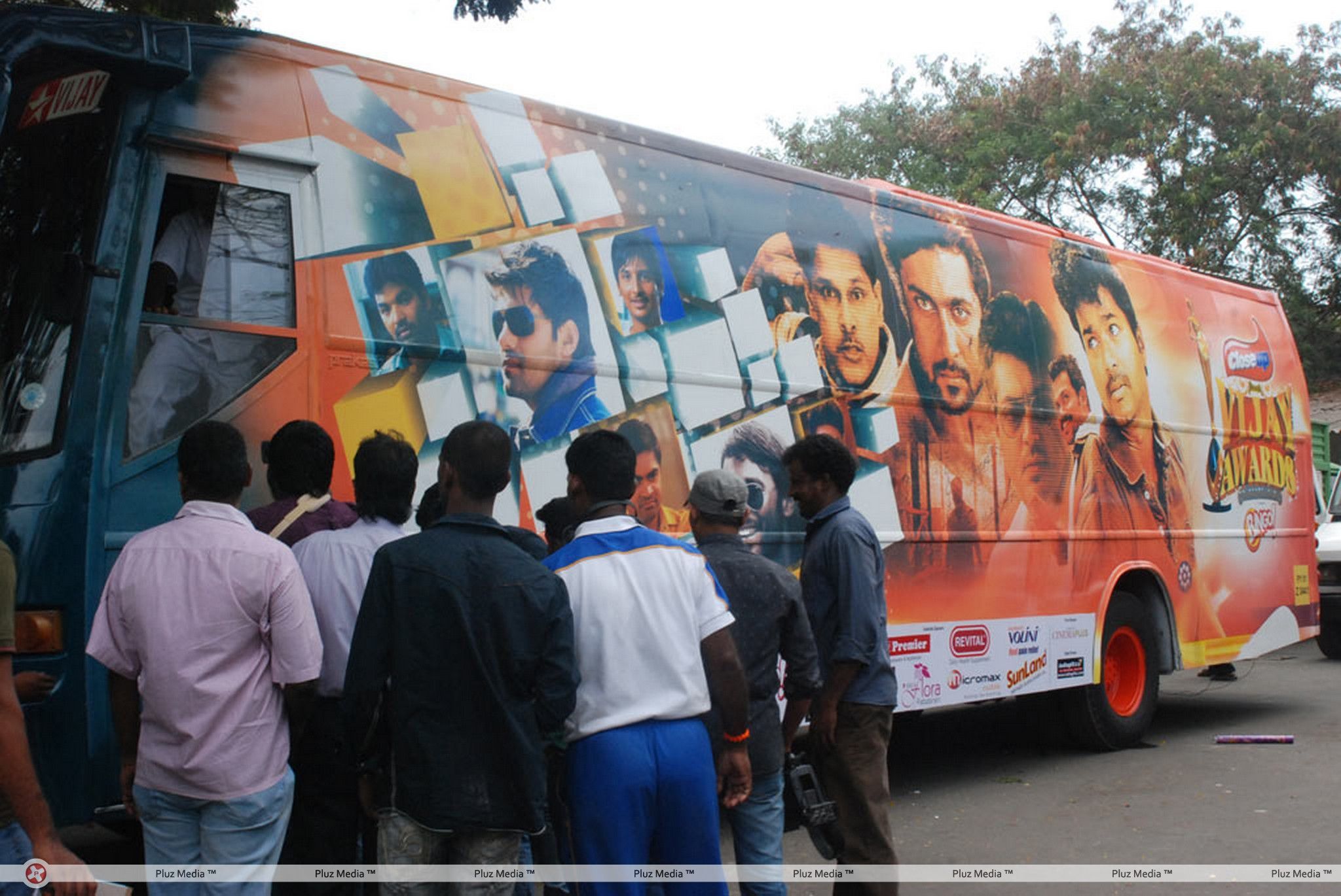 Vijay Awards Rasigan Express Bus Flag Off Stills | Picture 202529