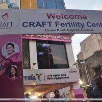 Suresh Gopi, Kushboo Sundar & Dr.Mayil Vahanan Inaugurates CRAFT Hospital Infertility treatment Center Stills