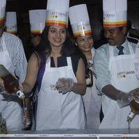 Actress Priya Raman At GRT Grand Cake Mixing Photos