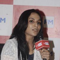 Aishwarya Dhanush - Neerparavai Movie Team at Big FM Stills
