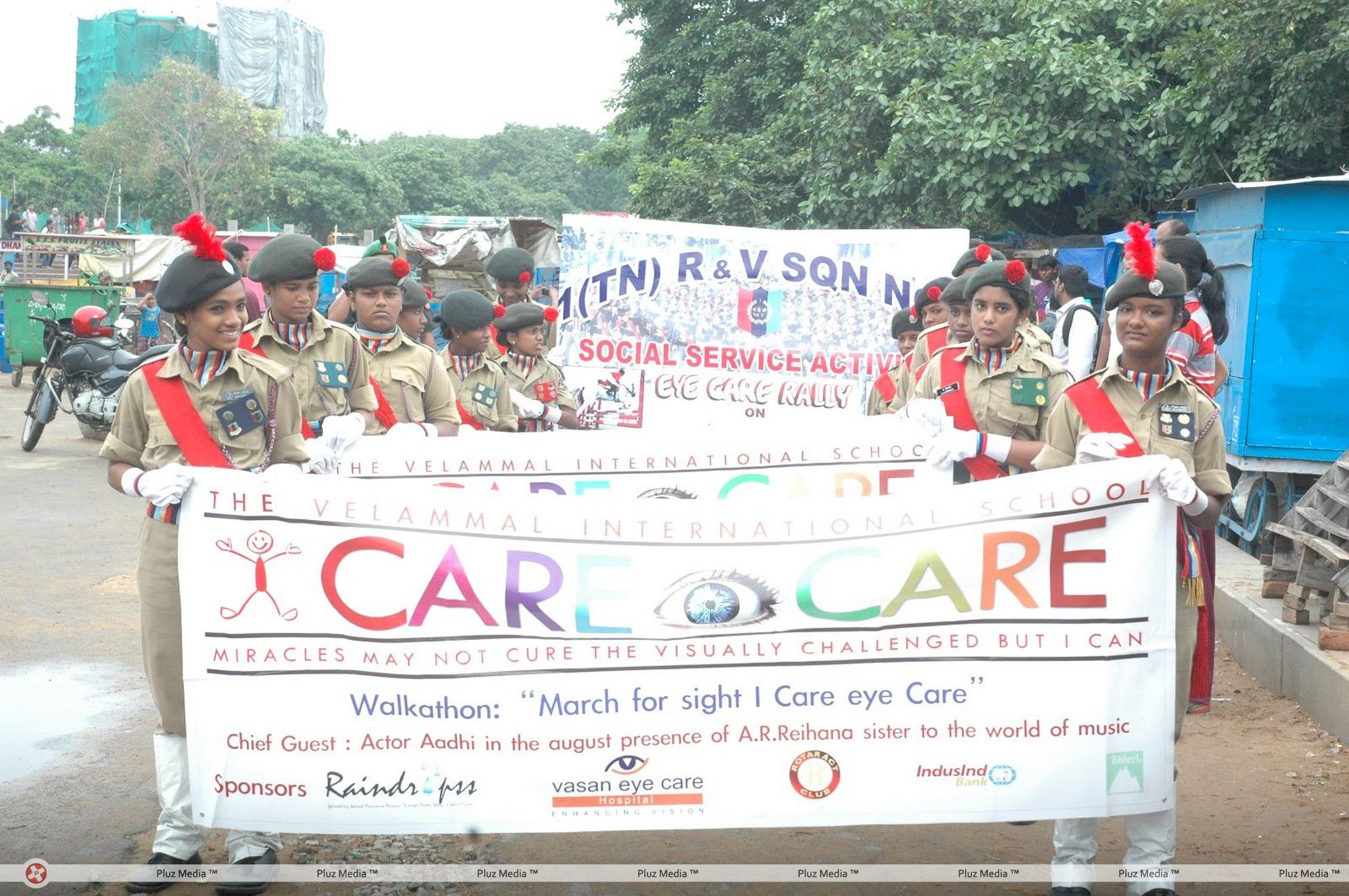 Aadhi  & AR Reihana at I Care Eye Care Walkathon Stills | Picture 292854