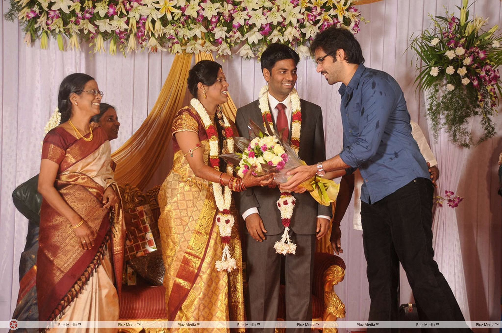 Producer Chozha Ponnurangam's Daughter Marriage  Reception Stills | Picture 304089