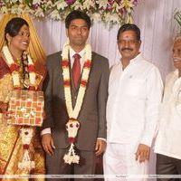 Kalaipuli S. Dhanu - Producer Chozha Ponnurangam's Daughter Marriage  Reception Stills