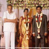 A. V. M. Saravanan - Producer Chozha Ponnurangam's Daughter Marriage  Reception Stills