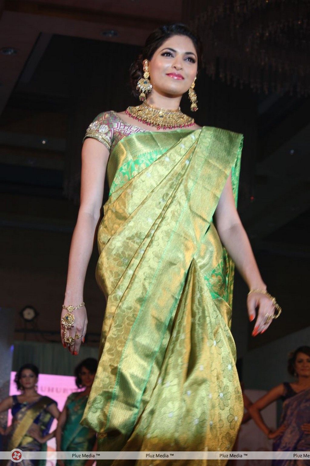 Parvathy Omanakuttan - Palam Fashion Show Concept Sarees With Parvathy Omanakuttan Stills | Picture 280484