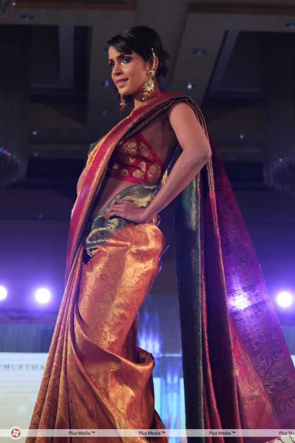 Palam Fashion Show Concept Sarees With Parvathy Omanakuttan Stills | Picture 280569