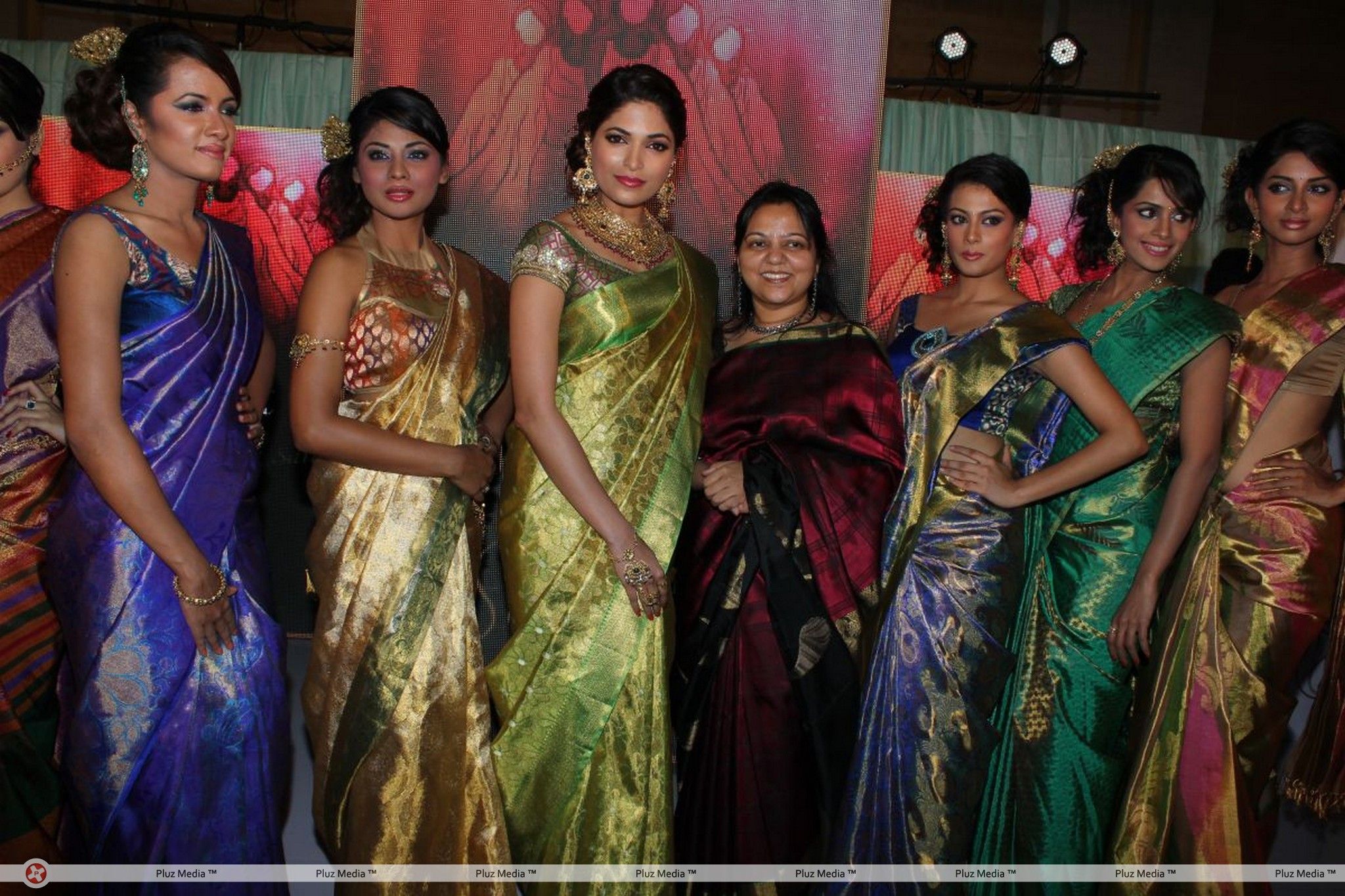 Palam Fashion Show Concept Sarees With Parvathy Omanakuttan Stills | Picture 280576