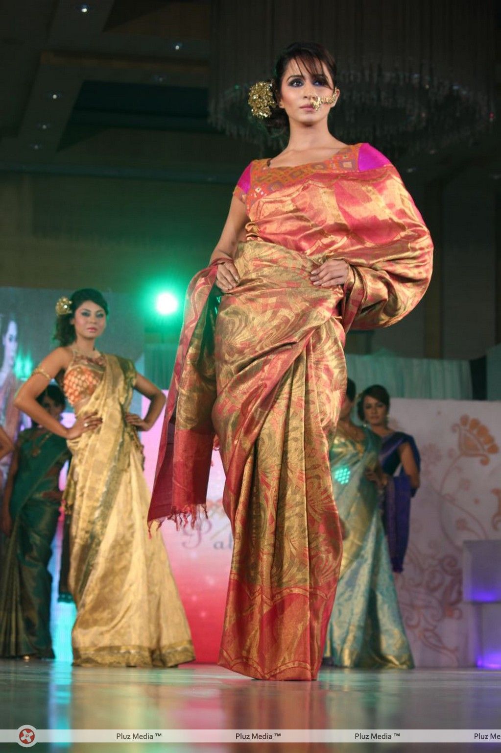 Palam Fashion Show Concept Sarees With Parvathy Omanakuttan Stills | Picture 280599