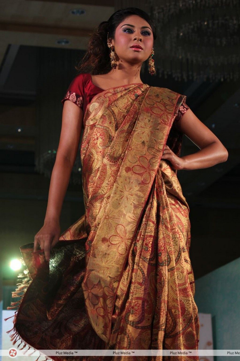 Palam Fashion Show Concept Sarees With Parvathy Omanakuttan Stills | Picture 280602