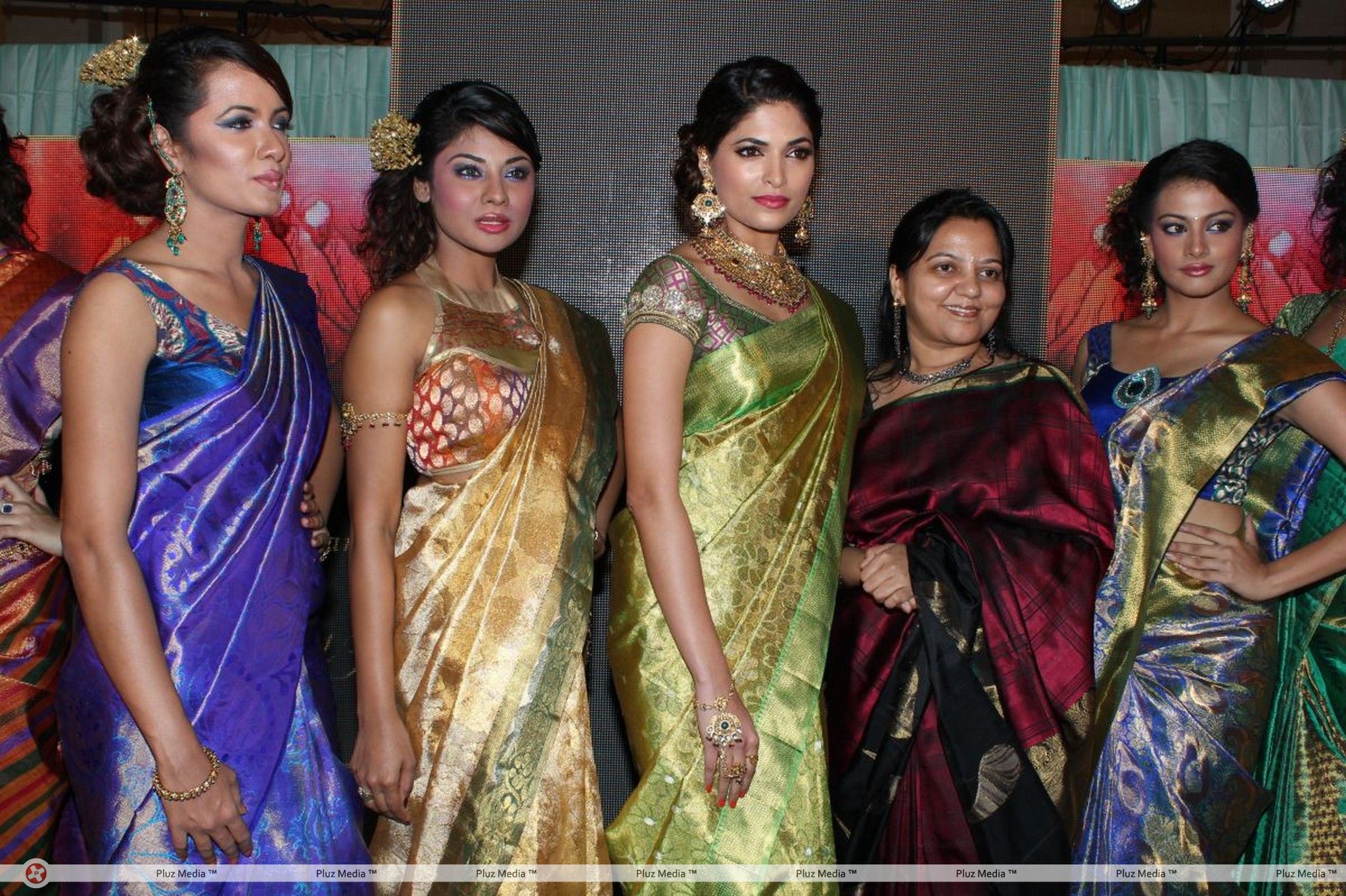 Palam Fashion Show Concept Sarees With Parvathy Omanakuttan Stills | Picture 280605
