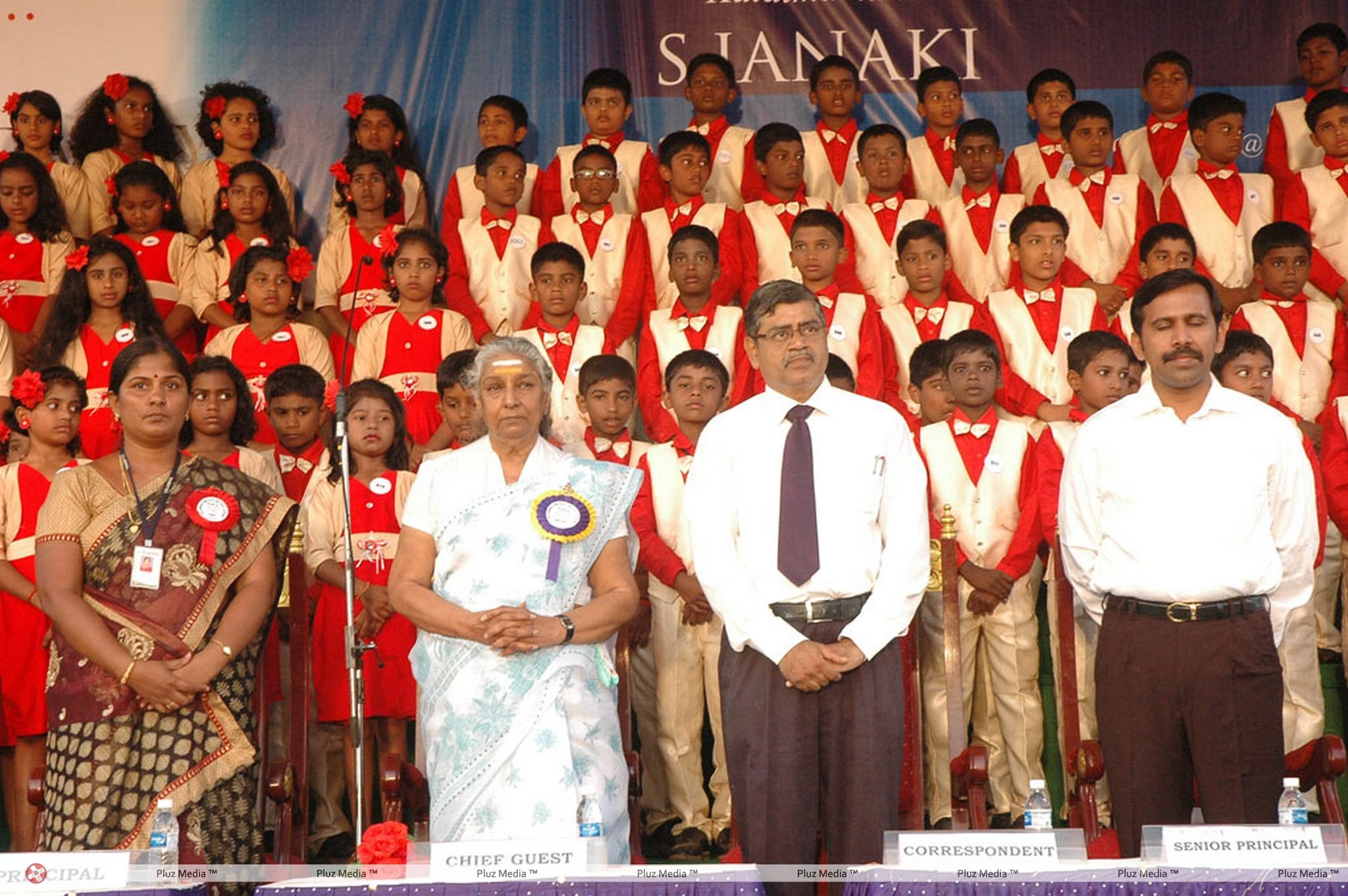 Singer S Janaki at Velammal Matric School Function Stills | Picture 378209