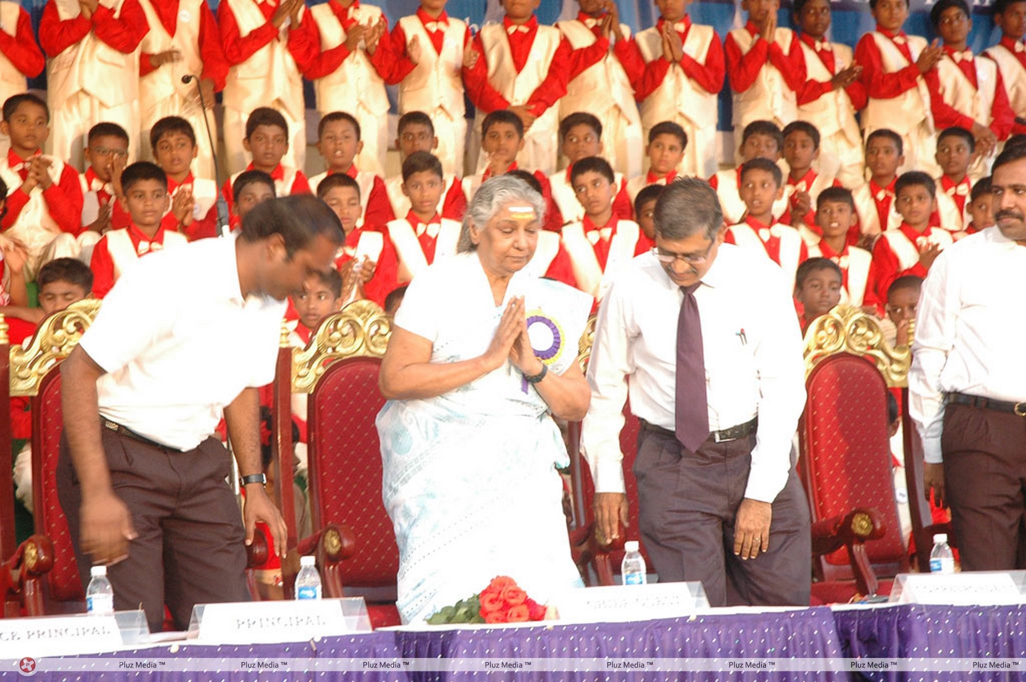Singer S Janaki at Velammal Matric School Function Stills | Picture 378212