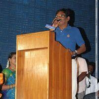 P. Bharathiraja - Karisalpattiyum Ganthinagaramum Movie  Audio Launch Stills | Picture 391170