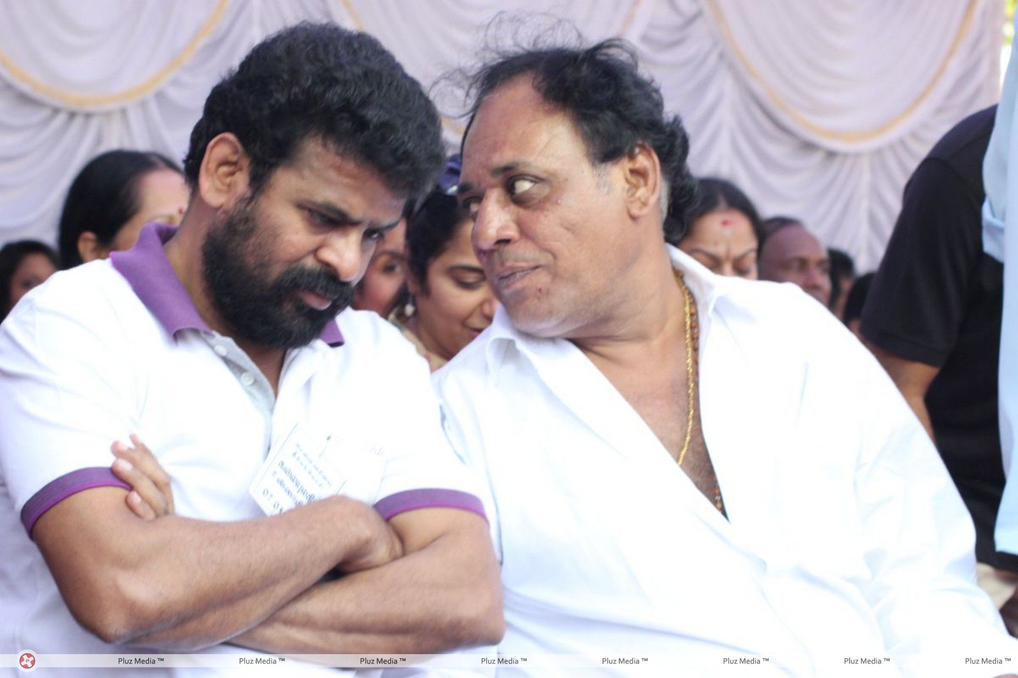 Ameer Sultan - Kollywood Stars Fasting against Tax  Stills | Picture 357796