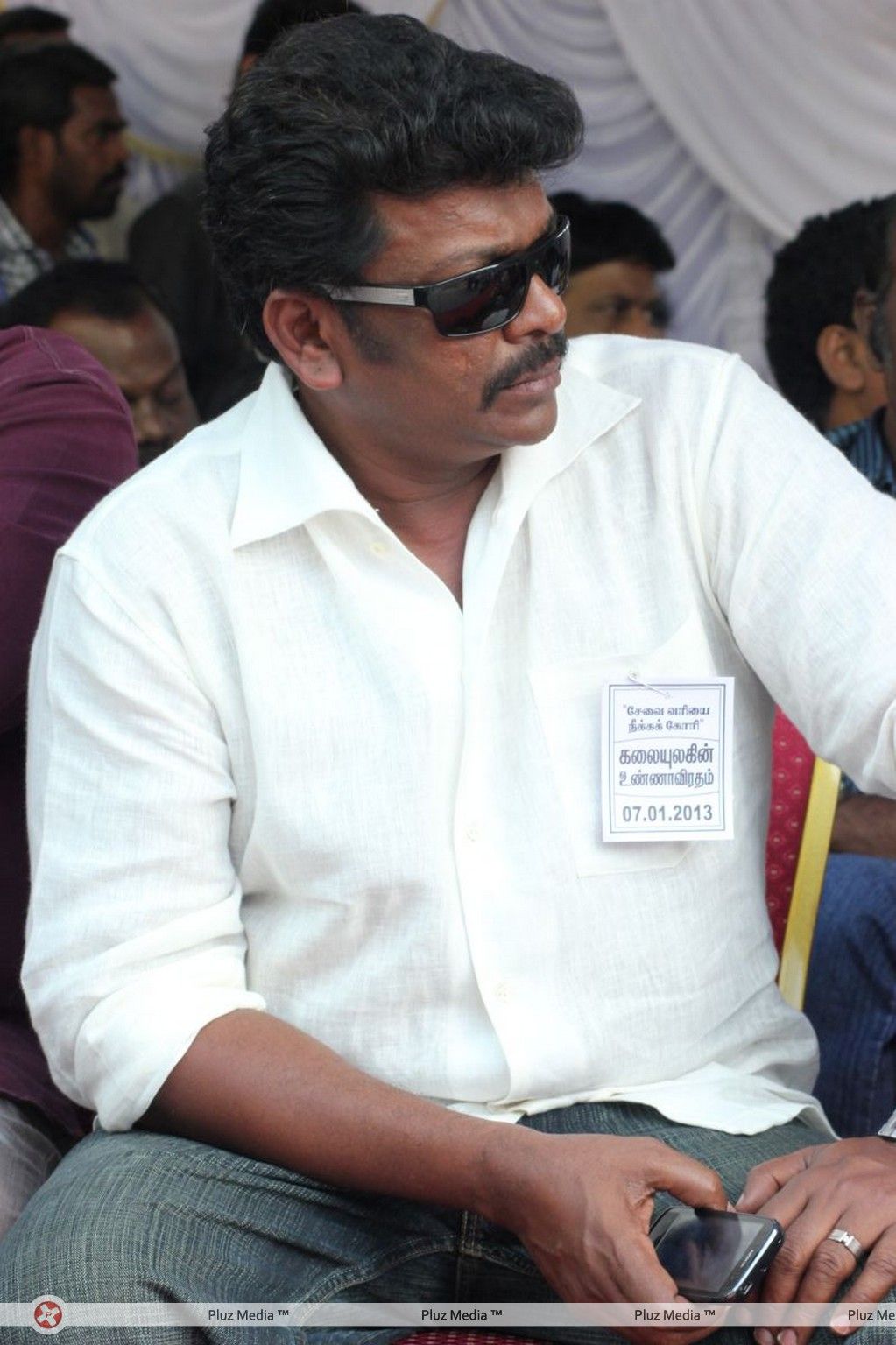 R. Parthiepan - Kollywood Stars Fasting against Tax  Stills | Picture 357845