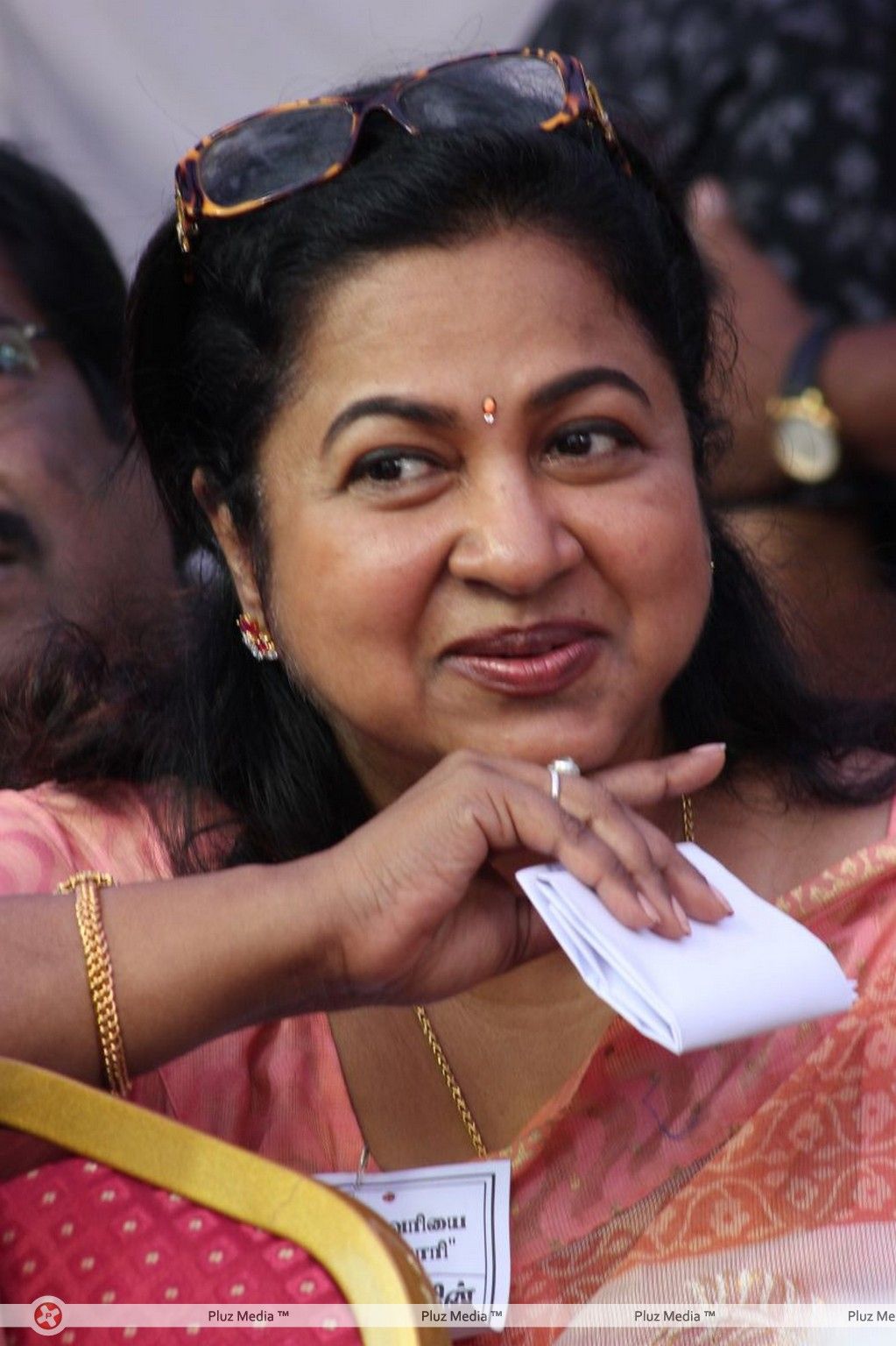 Radhika Sarathkumar - Kollywood Stars Fasting against Tax  Stills | Picture 357809