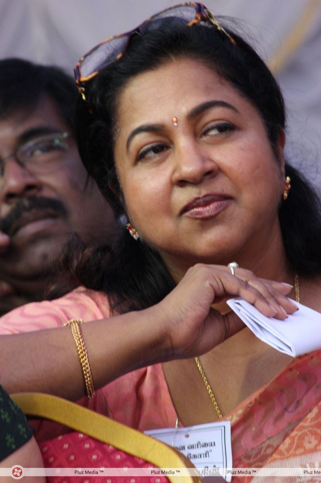 Radhika Sarathkumar - Kollywood Stars Fasting against Tax  Stills | Picture 357811