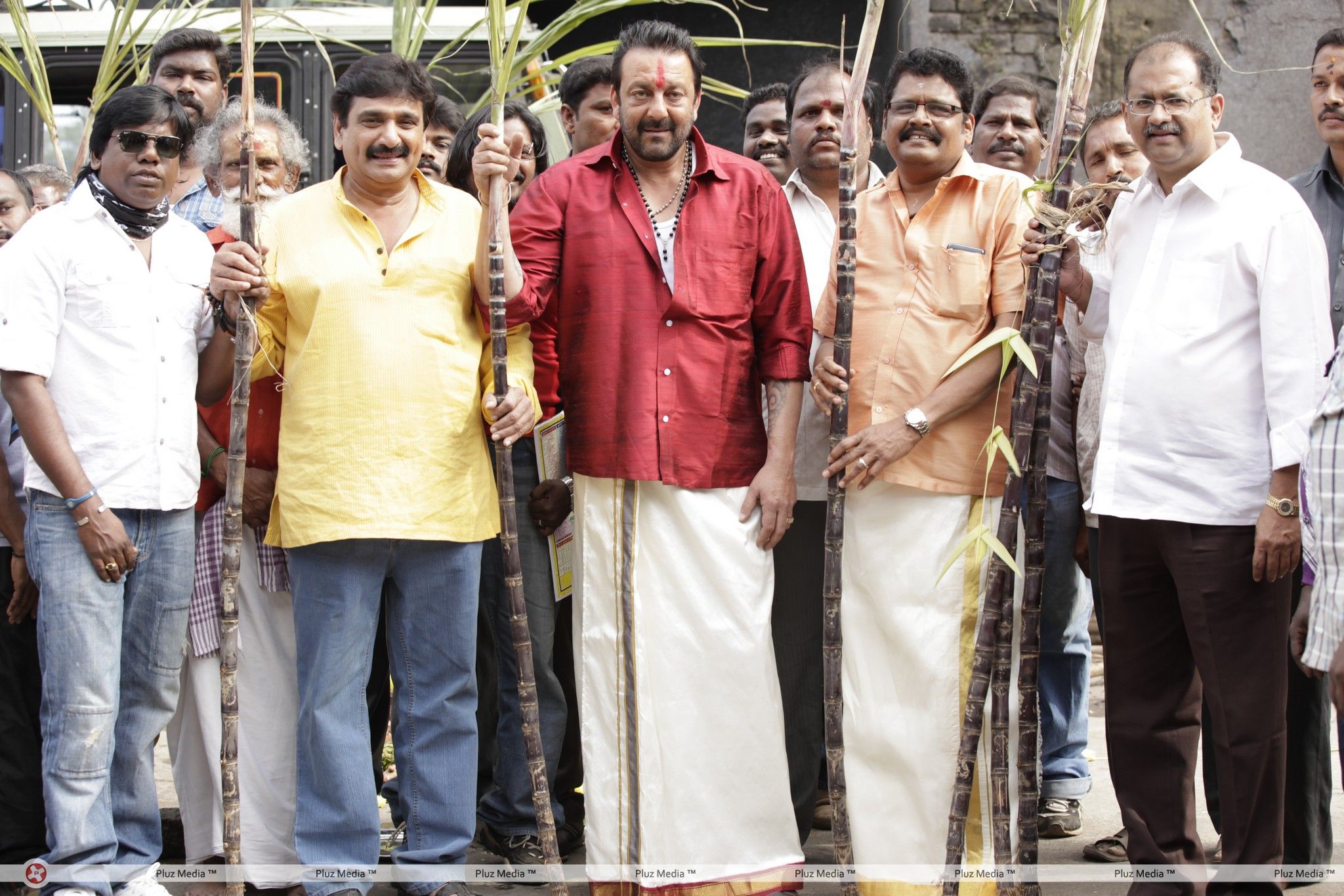 Pongal Celebrations On The Sets Of The Film Police Giri Stills | Picture 365052