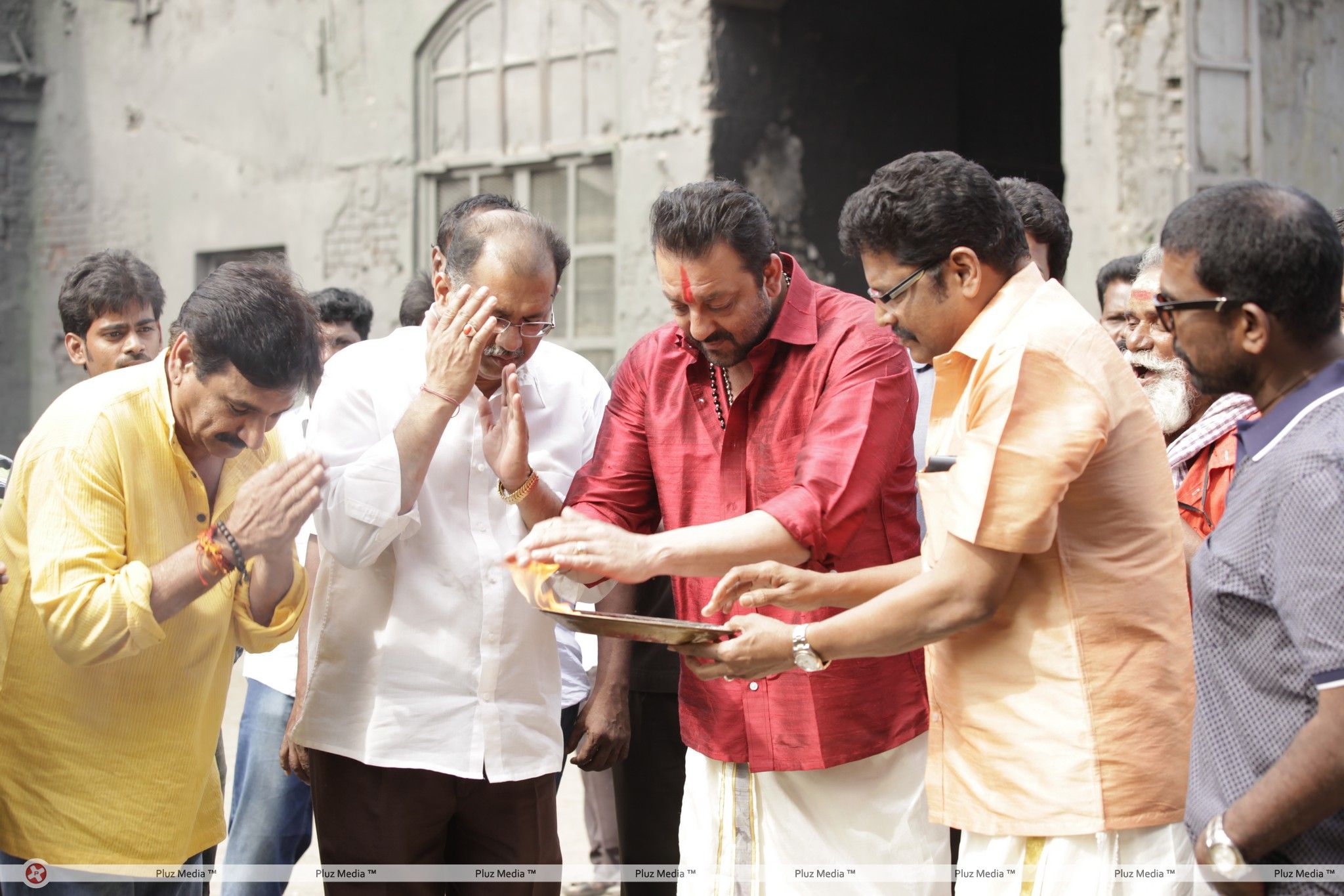 Pongal Celebrations On The Sets Of The Film Police Giri Stills | Picture 365095