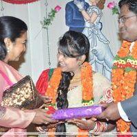 Y Vijaya Daughter Wedding Reception Stills