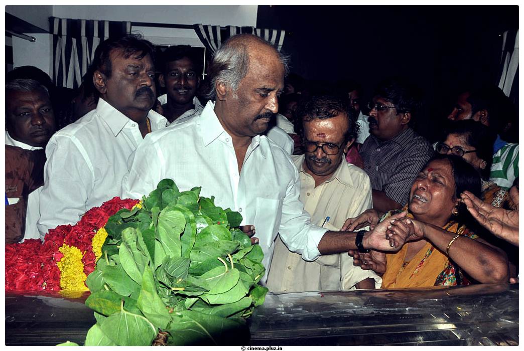 Rajinikanth - Lyricist Vaali Passed Away Stills | Picture 514580