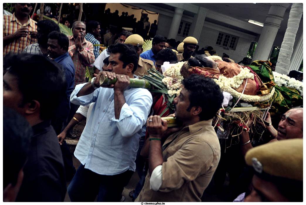 Celebrities Pay Last Respects to Manjula Vijayakumar Stills | Picture 519227