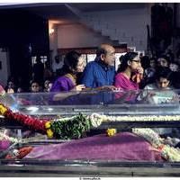 Celebrities Pay Last Respects to Manjula Vijayakumar Stills | Picture 519188