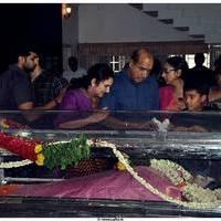 Celebrities Pay Last Respects to Manjula Vijayakumar Stills | Picture 519220