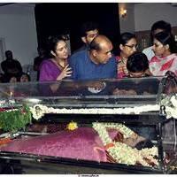 Celebrities Pay Last Respects to Manjula Vijayakumar Stills | Picture 519225