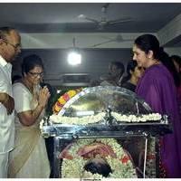 Celebrities Pay Last Respects to Manjula Vijayakumar Stills | Picture 519231