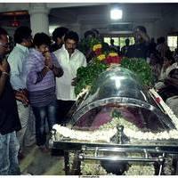 Celebrities Pay Last Respects to Manjula Vijayakumar Stills | Picture 519289