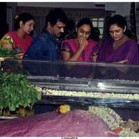 Celebrities Pay Last Respects to Manjula Vijayakumar Stills | Picture 519310