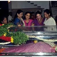 Celebrities Pay Last Respects to Manjula Vijayakumar Stills | Picture 519315