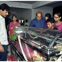 Celebrities Pay Last Respects to Manjula Vijayakumar Stills | Picture 519326