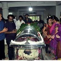 Celebrities Pay Last Respects to Manjula Vijayakumar Stills | Picture 519336