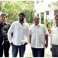 Thalaiva Movie Director & Producer at COP Office Stills