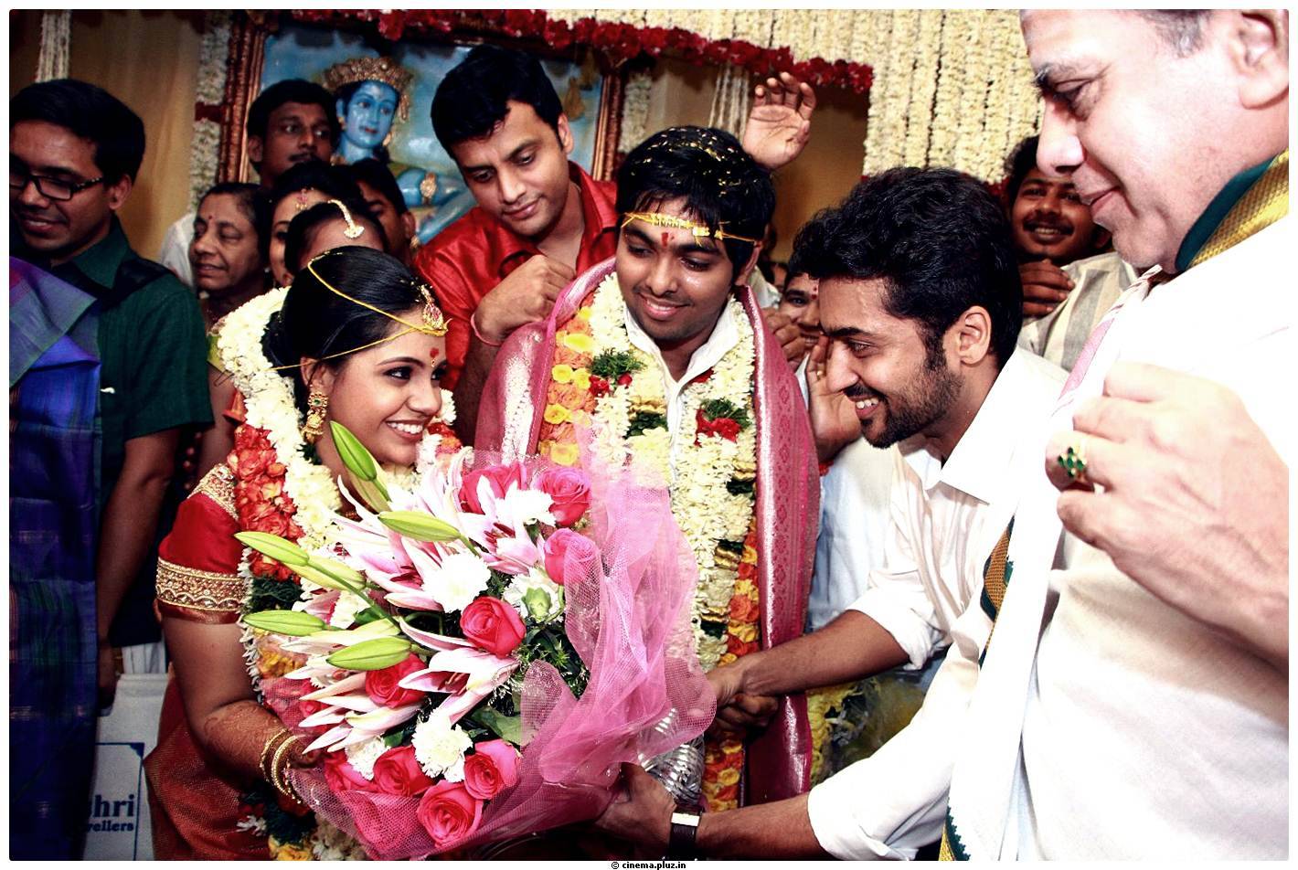 Suriya - G.V. Prakash & Saindhavi Marriage Stills | Picture 493309
