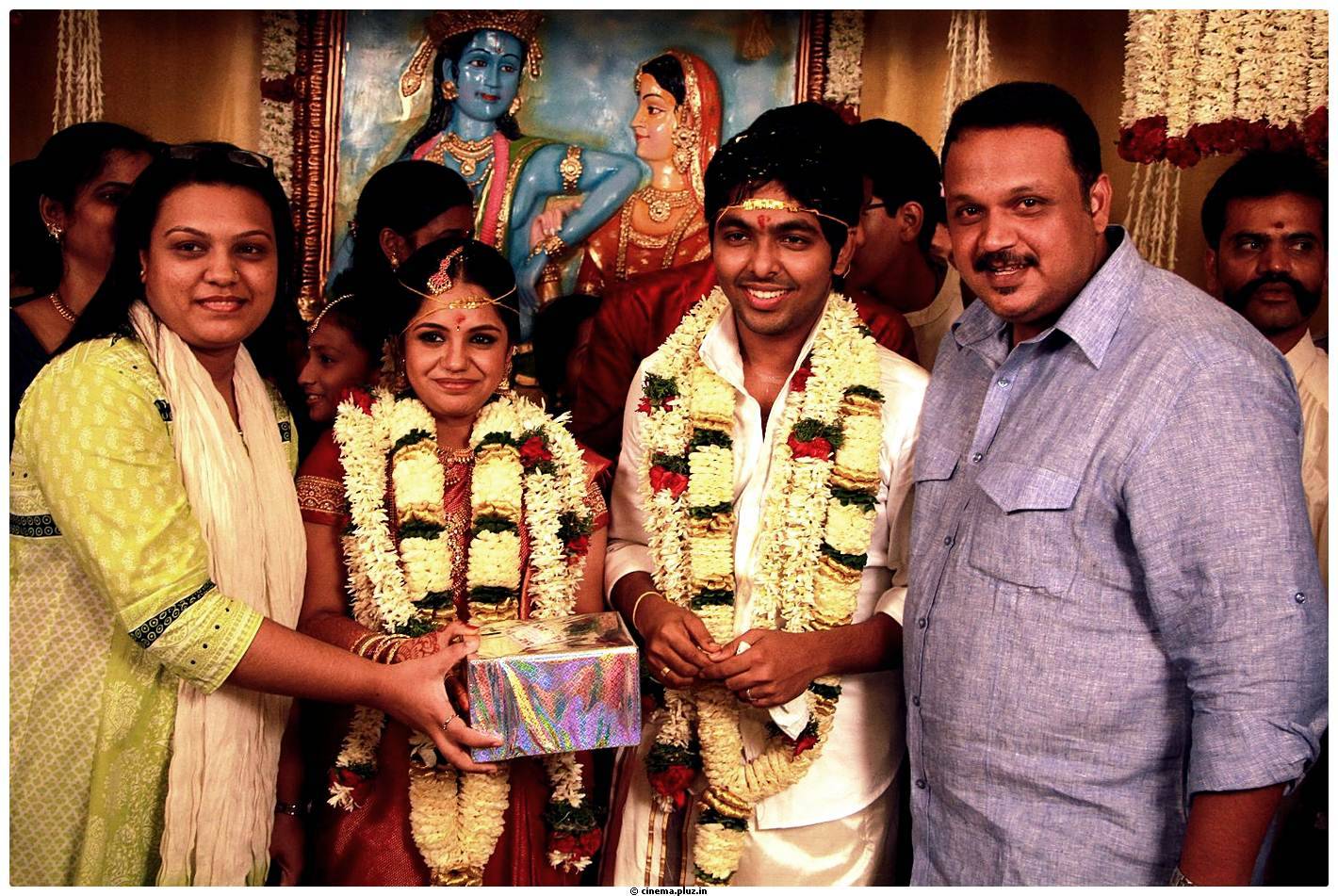 G.V. Prakash & Saindhavi Marriage Stills | Picture 493328